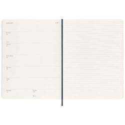 Agenda publicitaire XL 12 mois Moleskine à couverture souple Agenda publicitaire XL 12 mois Moleskine à couverture souple
