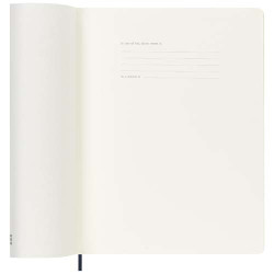 Agenda publicitaire XL 12 mois Moleskine à couverture souple Agenda publicitaire XL 12 mois Moleskine à couverture souple