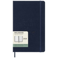 Agenda publicitaire L hebdomadaire 12 mois Moleskine à couverture rigide