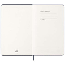 Agenda publicitaire L hebdomadaire 12 mois Moleskine à couverture rigide