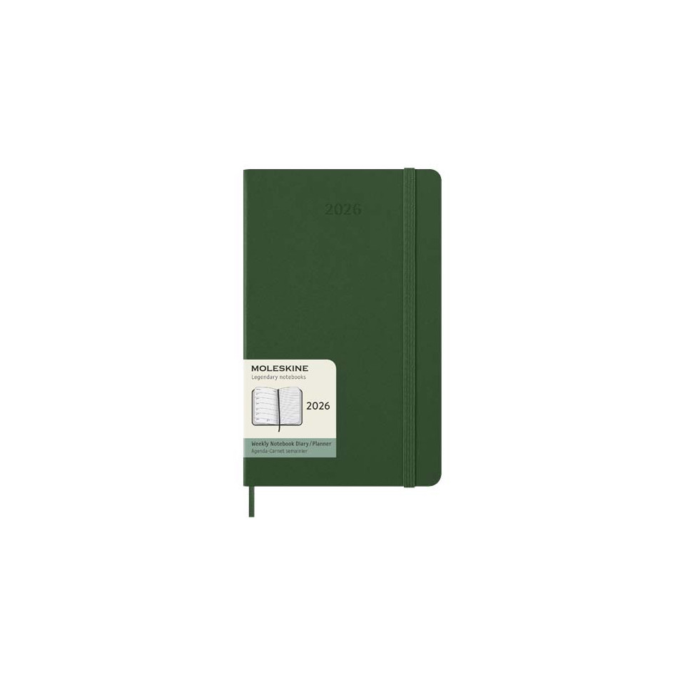 Agenda publicitaire L hebdomadaire 12 mois Moleskine à couverture rigide