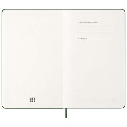 Agenda publicitaire L hebdomadaire 12 mois Moleskine à couverture rigide