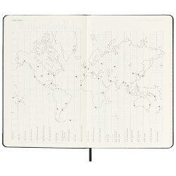 Agenda publicitaire L hebdomadaire 12 mois Moleskine à couverture rigide