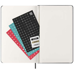 Agenda publicitaire L hebdomadaire 12 mois Moleskine à couverture rigide