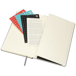 Agenda publicitaire L hebdomadaire 12 mois Moleskine à couverture rigide