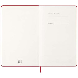 Agenda publicitaire L hebdomadaire 12 mois Moleskine à couverture rigide Agenda publicitaire L hebdomadaire 12 mois Moleskine à couverture rigide