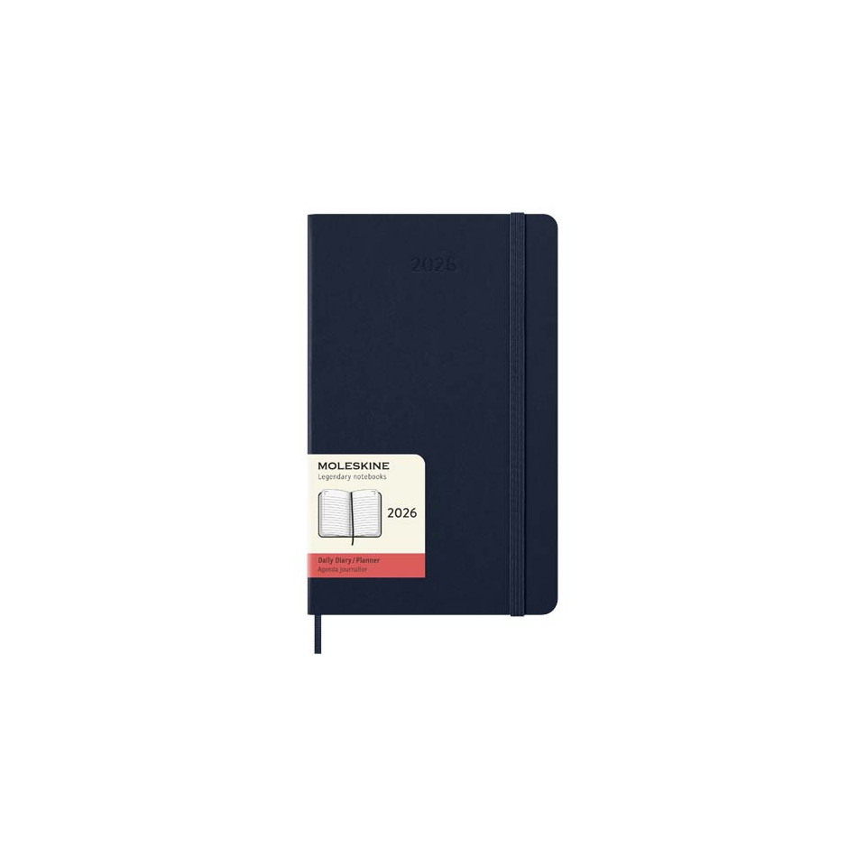 Agenda publicitaire L quotidien 12 mois Moleskine à couverture rigide