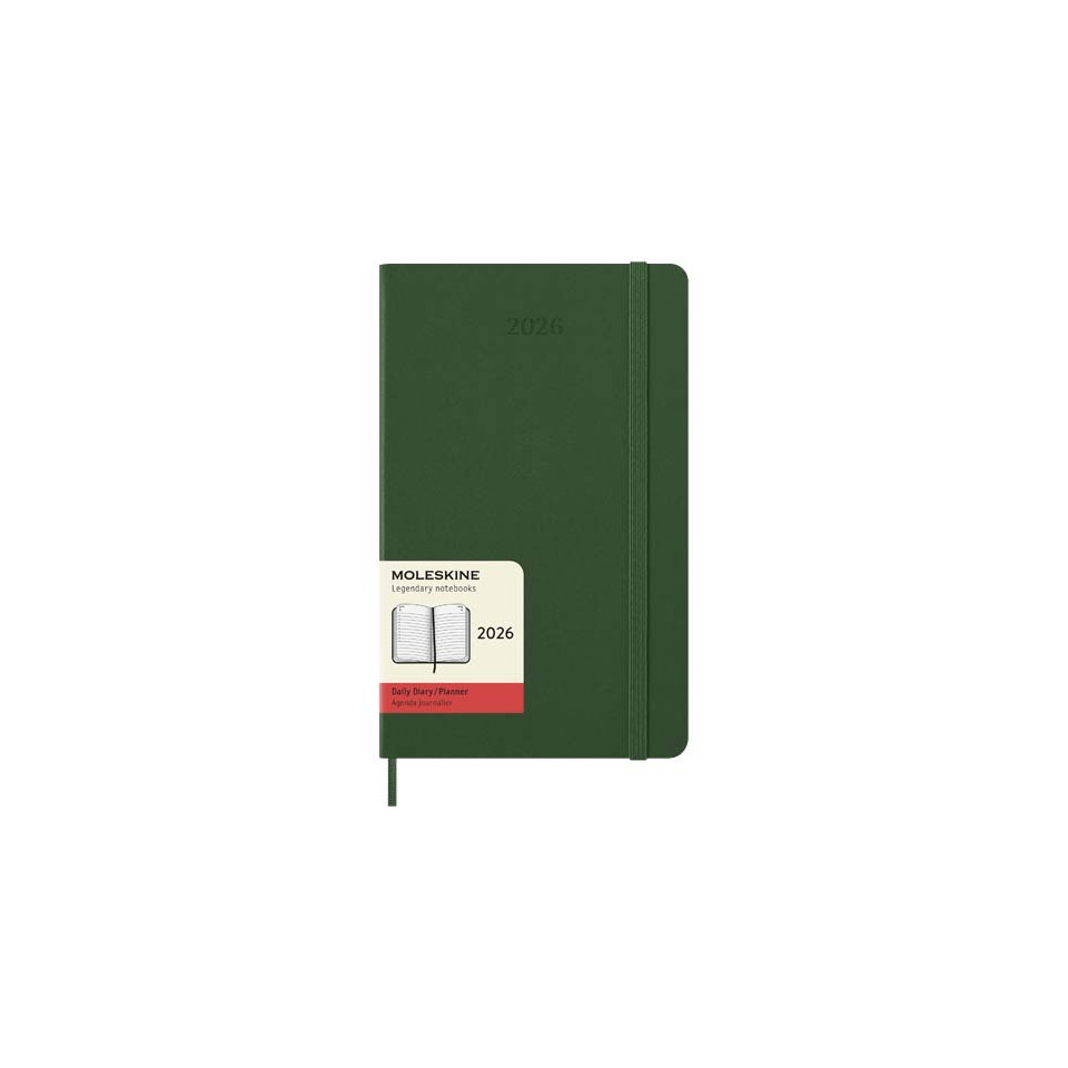 Agenda publicitaire L quotidien 12 mois Moleskine à couverture rigide