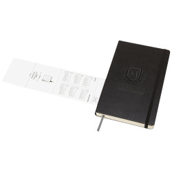 Agenda publicitaire L quotidien 12 mois Moleskine à couverture rigide Agenda publicitaire L quotidien 12 mois Moleskine à couverture rigide