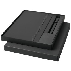 Coffret publicitaire cadeau avec cahier A5 et stylo Moleskine