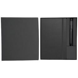 Coffret publicitaire cadeau avec cahier A5 et stylo Moleskine