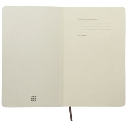 Carnet publicitaire Classic L à couverture souple - quadrillé Moleskine Carnet publicitaire Classic L à couverture souple - quadrillé Moleskine