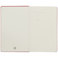 Carnet publicitaire Classic L à couverture rigide - réglé Moleskine Carnet publicitaire Classic L à couverture rigide - réglé Moleskine