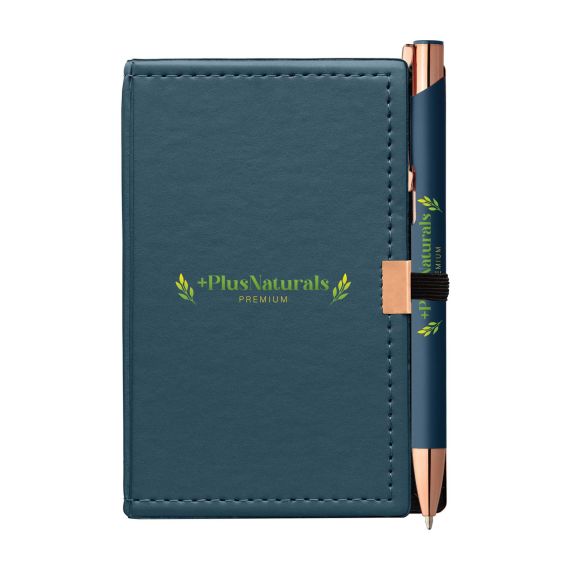 Ensemble bloc-notes marque page avec post-it et stylo publicitaire Goldstar® Ensemble bloc-notes marque page avec post-it et stylo publicitaire Goldstar®