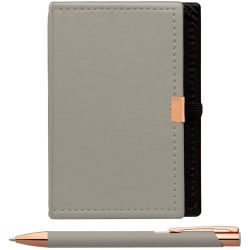 Ensemble bloc-notes marque page avec post-it et stylo publicitaire Goldstar® Ensemble bloc-notes marque page avec post-it et stylo publicitaire Goldstar®