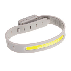 Lampe publicitaire running LED rechargeable en plastique RCS Lumi Sprint