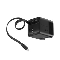 Chargeur publicitaire 65W GaN avec câble Urban Vitamin Mendocino