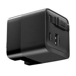 Chargeur publicitaire 65W GaN avec câble Urban Vitamin Mendocino