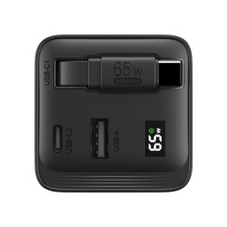 Chargeur publicitaire 65W GaN avec câble Urban Vitamin Mendocino