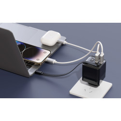 Chargeur publicitaire 65W GaN avec câble Urban Vitamin Mendocino