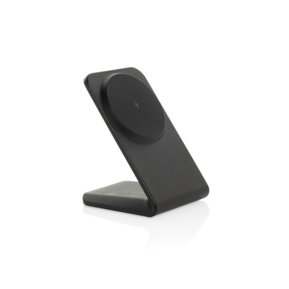 Chargeur publicitaire magnétique 15W en plastique recyclé RCS VoltPerch