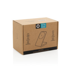 Chargeur publicitaire magnétique 15W en plastique recyclé RCS VoltPerch
