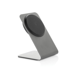 Support publicitaire de recharge magnétique 15W en aluminium Terra