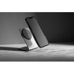 Support publicitaire de recharge magnétique 15W en aluminium Terra