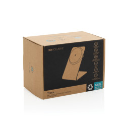 Support publicitaire de recharge magnétique 15W en aluminium Terra