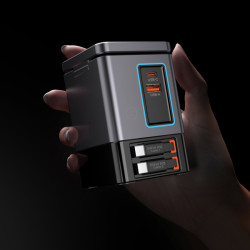 Chargeur publicitaire 105W avec câbles Urban Vitamin Sacramento