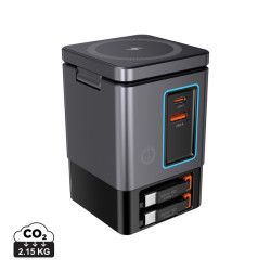 Chargeur publicitaire 105W avec câbles Urban Vitamin Sacramento