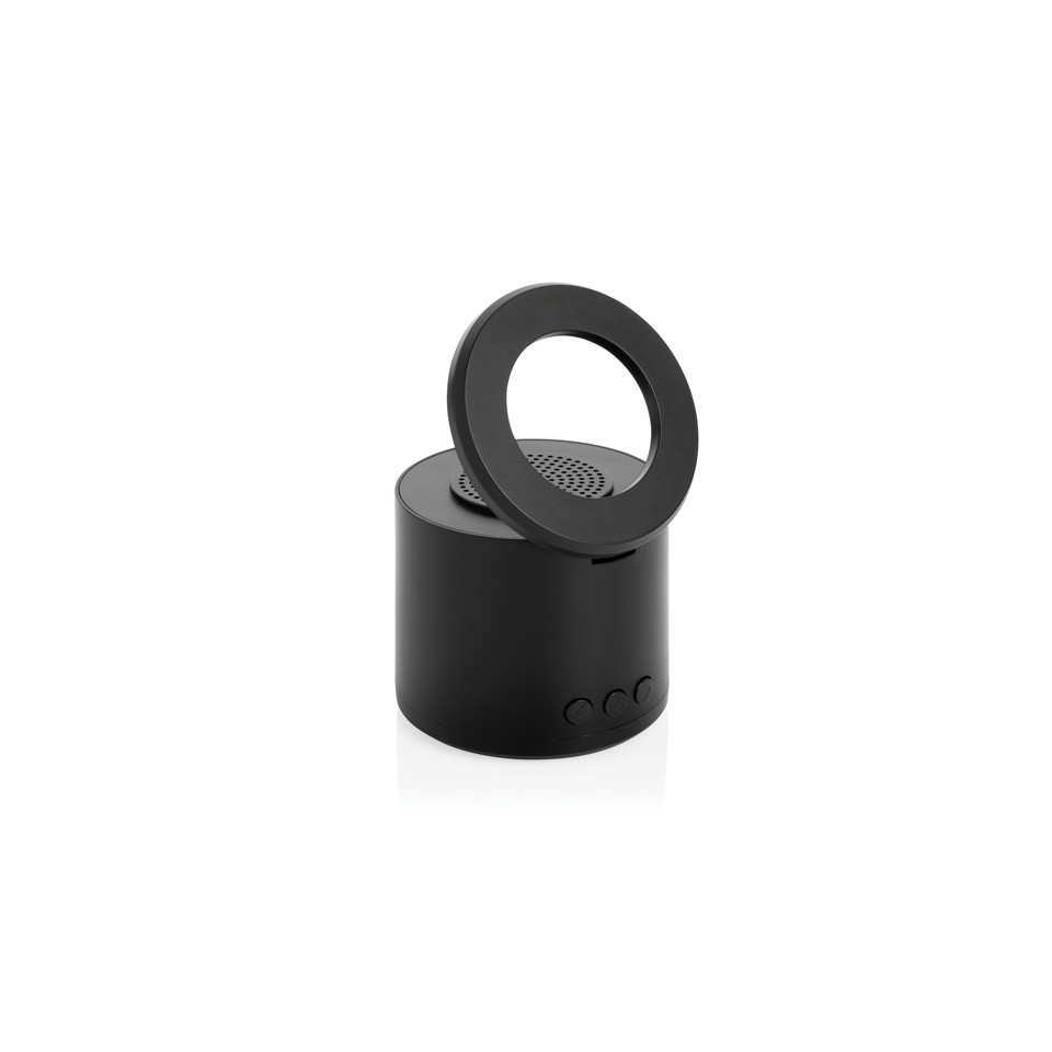 Enceinte publicitaire 3W avec support en plastique recyclé RCS Magpulse