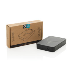 Powerbank publicitaire magnétique 10.000mAh en plastique RCS Amporia