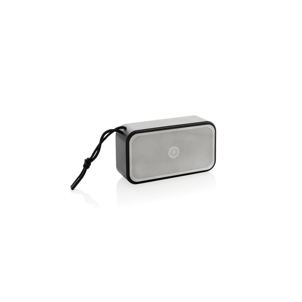 Enceinte publicitaire 10W en aluminium recyclé RCS Swiss Peak