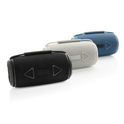 Enceinte publicitaire 16W étanche IPX4 en plastique recyclé RCS Prisma