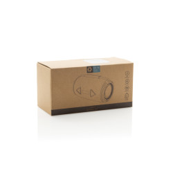 Enceinte publicitaire 16W étanche IPX4 en plastique recyclé RCS Prisma