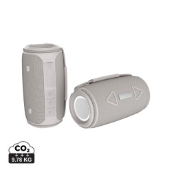 Enceinte publicitaire 16W étanche IPX4 en plastique recyclé RCS Prisma