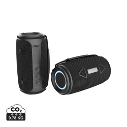 Enceinte publicitaire 16W étanche IPX4 en plastique recyclé RCS Prisma