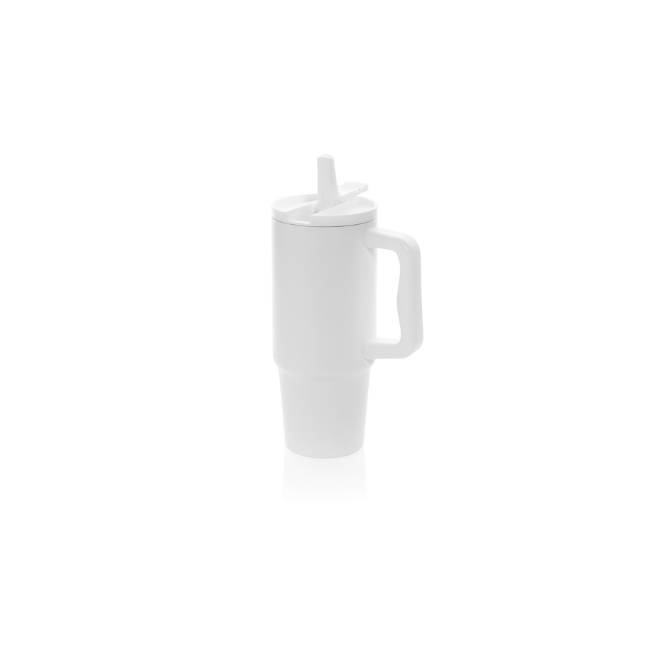 Mug publicitaire 900ml étanche en acier inoxydable recyclé RCS Embrace