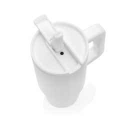 Mug publicitaire 900ml étanche en acier inoxydable recyclé RCS Embrace
