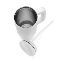 Mug publicitaire 900ml étanche en acier inoxydable recyclé RCS Embrace