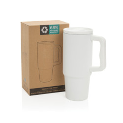 Mug publicitaire 900ml étanche en acier inoxydable recyclé RCS Embrace