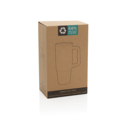 Mug publicitaire 900ml étanche en acier inoxydable recyclé RCS Embrace