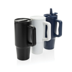 Mug publicitaire 900ml étanche en acier inoxydable recyclé RCS Embrace