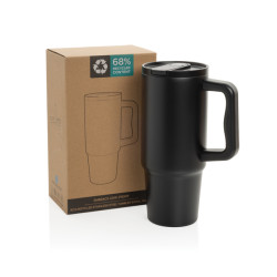 Mug publicitaire 900ml étanche en acier inoxydable recyclé RCS Embrace