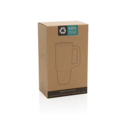 Mug publicitaire 900ml étanche en acier inoxydable recyclé RCS Embrace