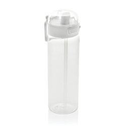 Bouteille publicitaire d'eau étanche sport 800ml en rPET RCS SipnLock