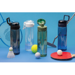 Bouteille publicitaire d'eau étanche sport 800ml en rPET RCS SipnLock