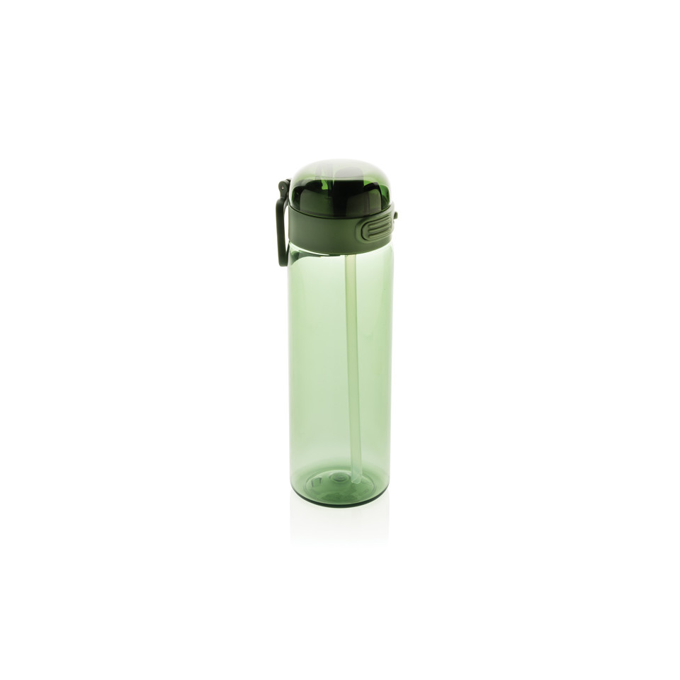 Bouteille publicitaire d'eau étanche sport 800ml en rPET RCS SipnLock