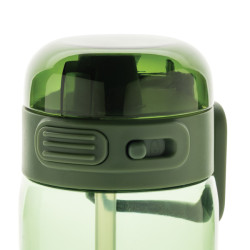 Bouteille publicitaire d'eau étanche sport 800ml en rPET RCS SipnLock